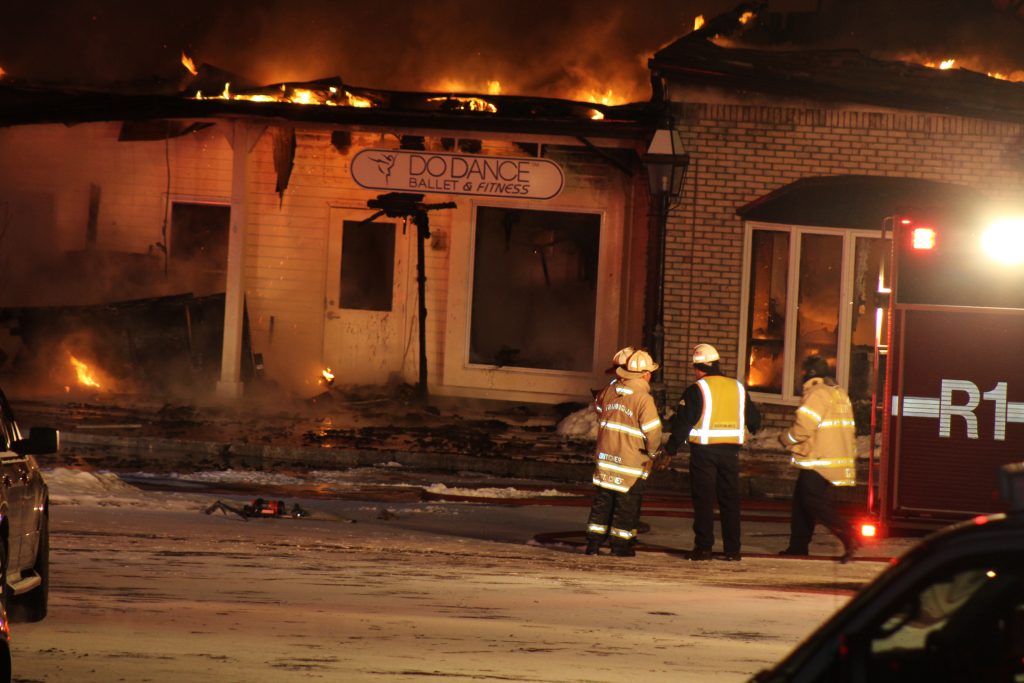 BREAKING Firefighters Battled Major Fire at Strip Mall; All Businesses