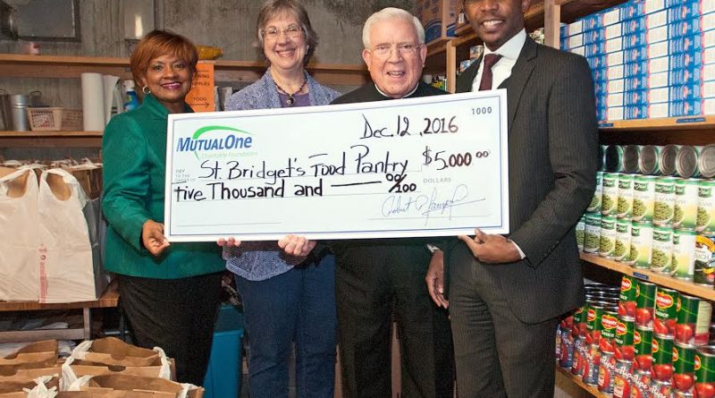 Mutualone Foundation Awards 5 000 To St Bridget S Food Pantry