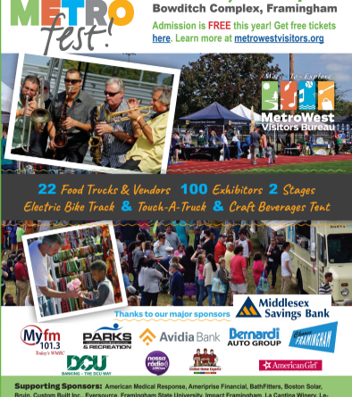 5th Annual Metrofest June 16 At Bowditch Field Framingham