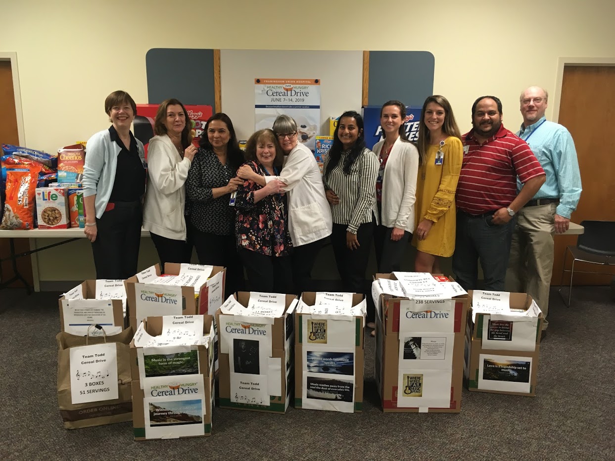 Metrowest Medical Center S Healthy Over Hungry Cereal Drive