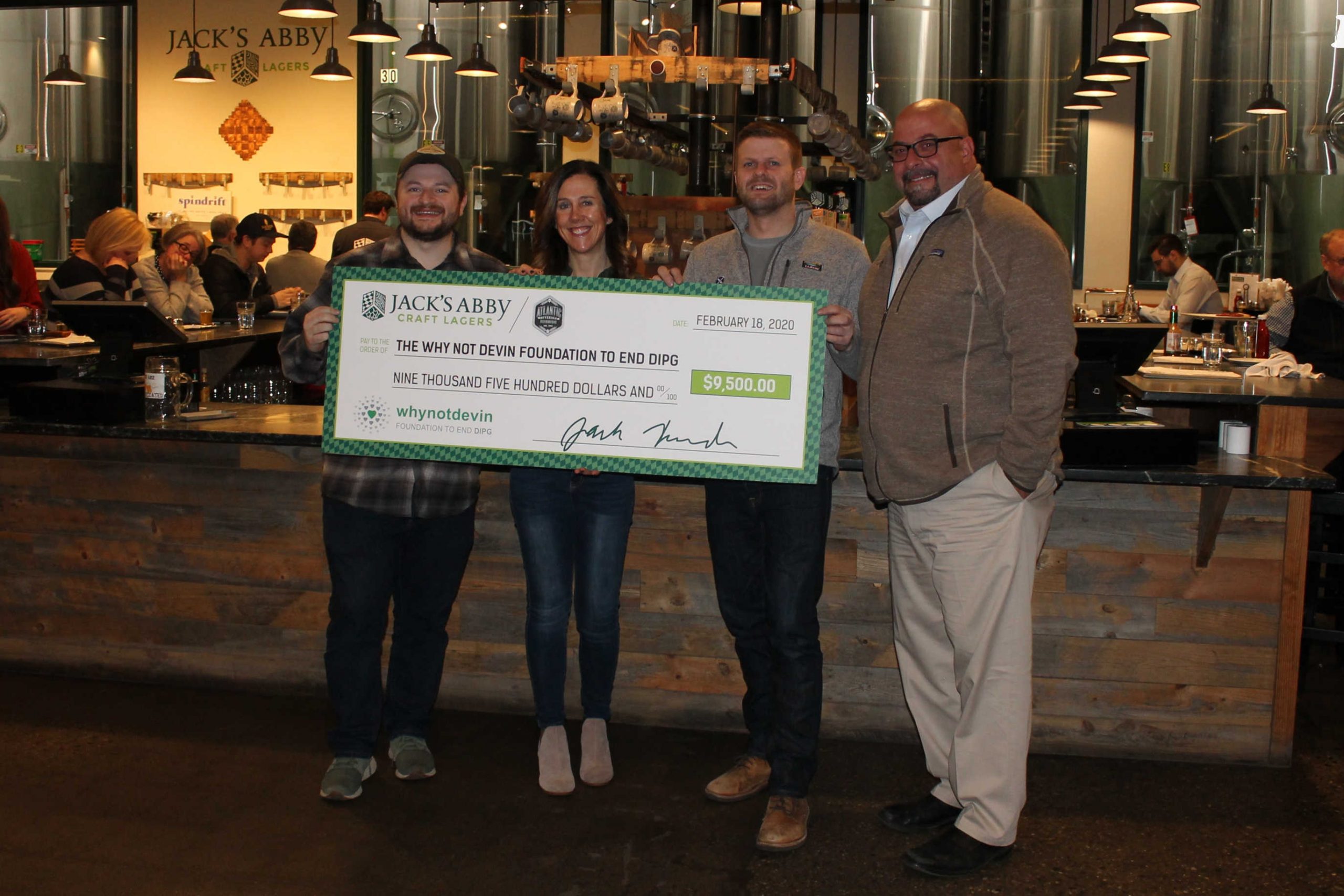 Jack's Abby & Atlantic Beverage Team Up For 9,500 Donation to Why Not