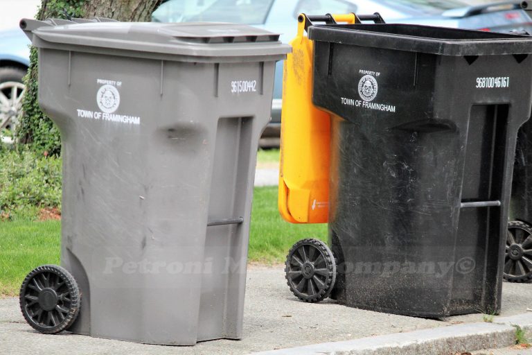 Framingham Celebrating Friday; There is Trash Collection