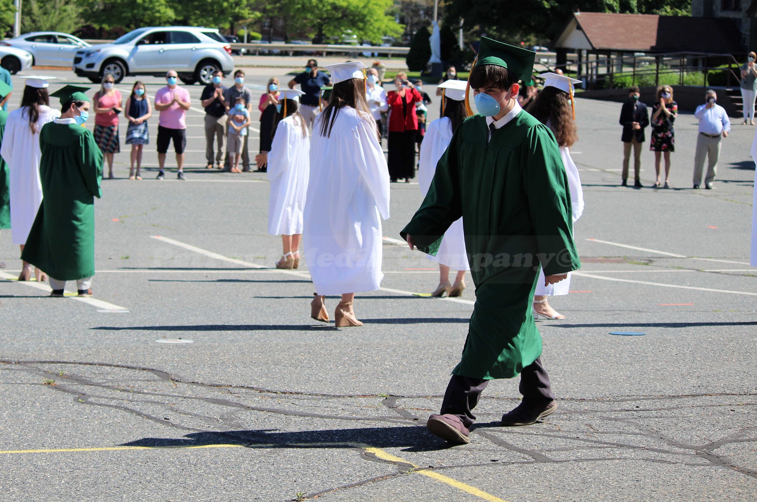 SLIDESHOW Saint Bridget School Holds Outdoor Graduation Framingham Source