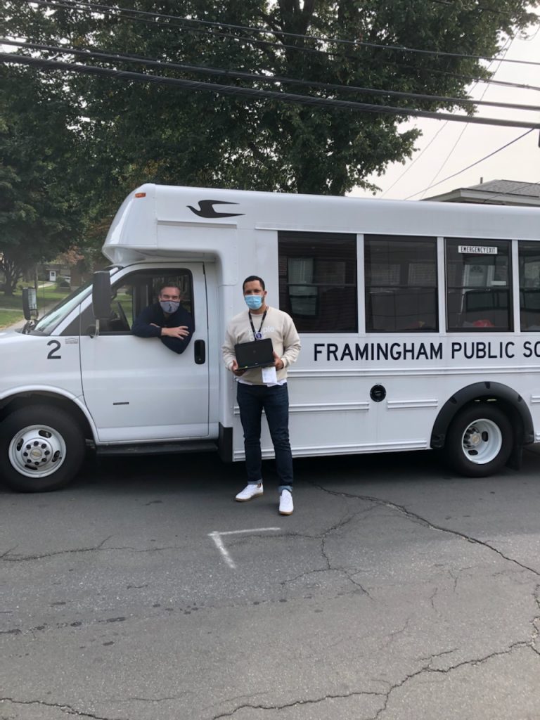 Framingham Public Schools Distribute More Than 7,000 Chromebooks To