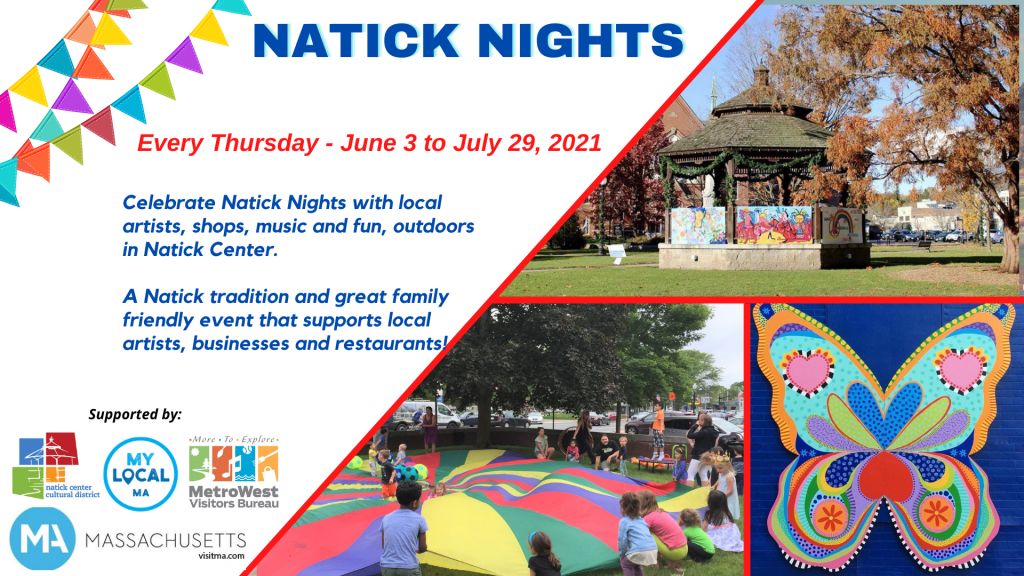 Natick Center Cultural District Announces Natick Nights To Begin June 3