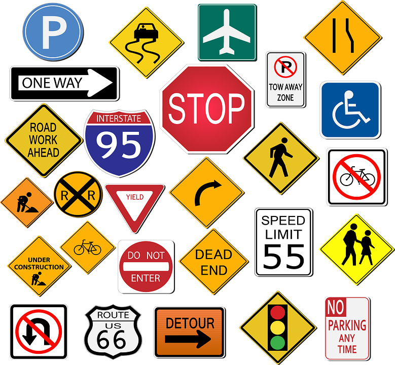 Regulation Road Signs And Meanings