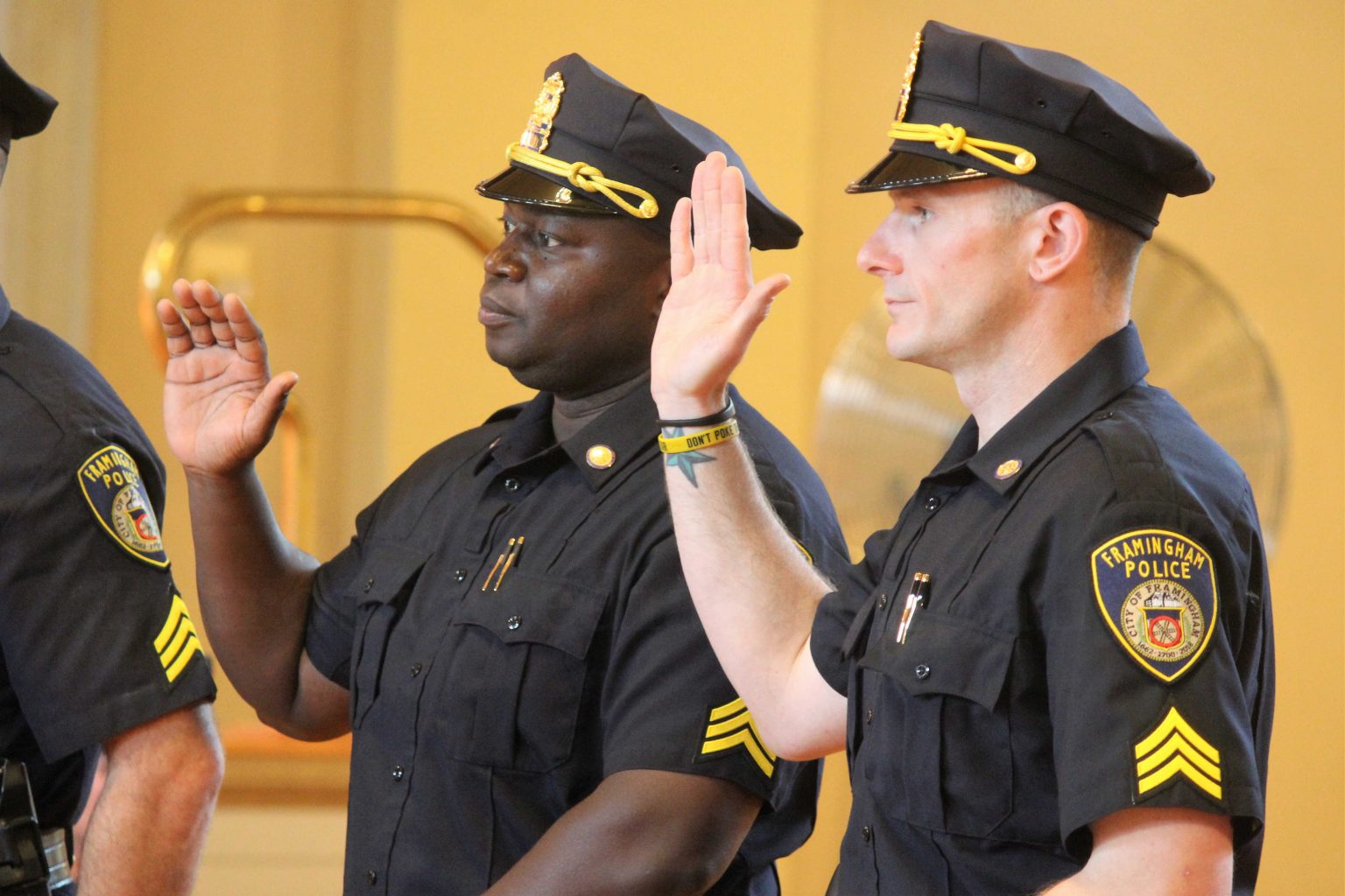 PHOTOS Framingham Police Promote 4 to Sergeant Framingham Source