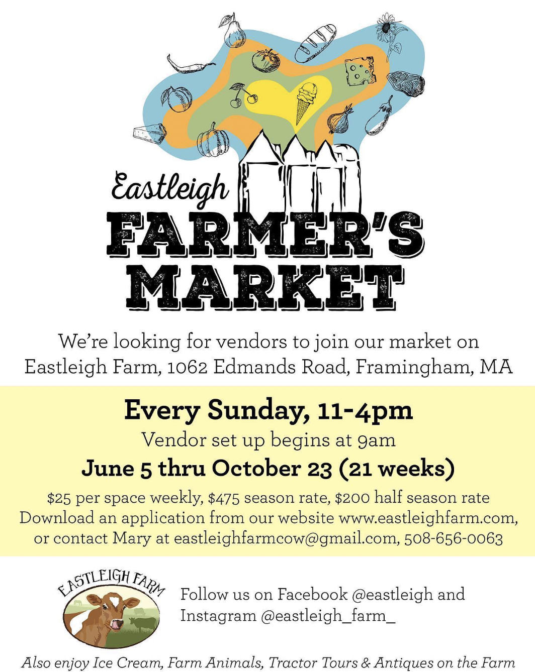 Eastleigh Farm To Host Sunday Farmers Market Framingham Source 8452