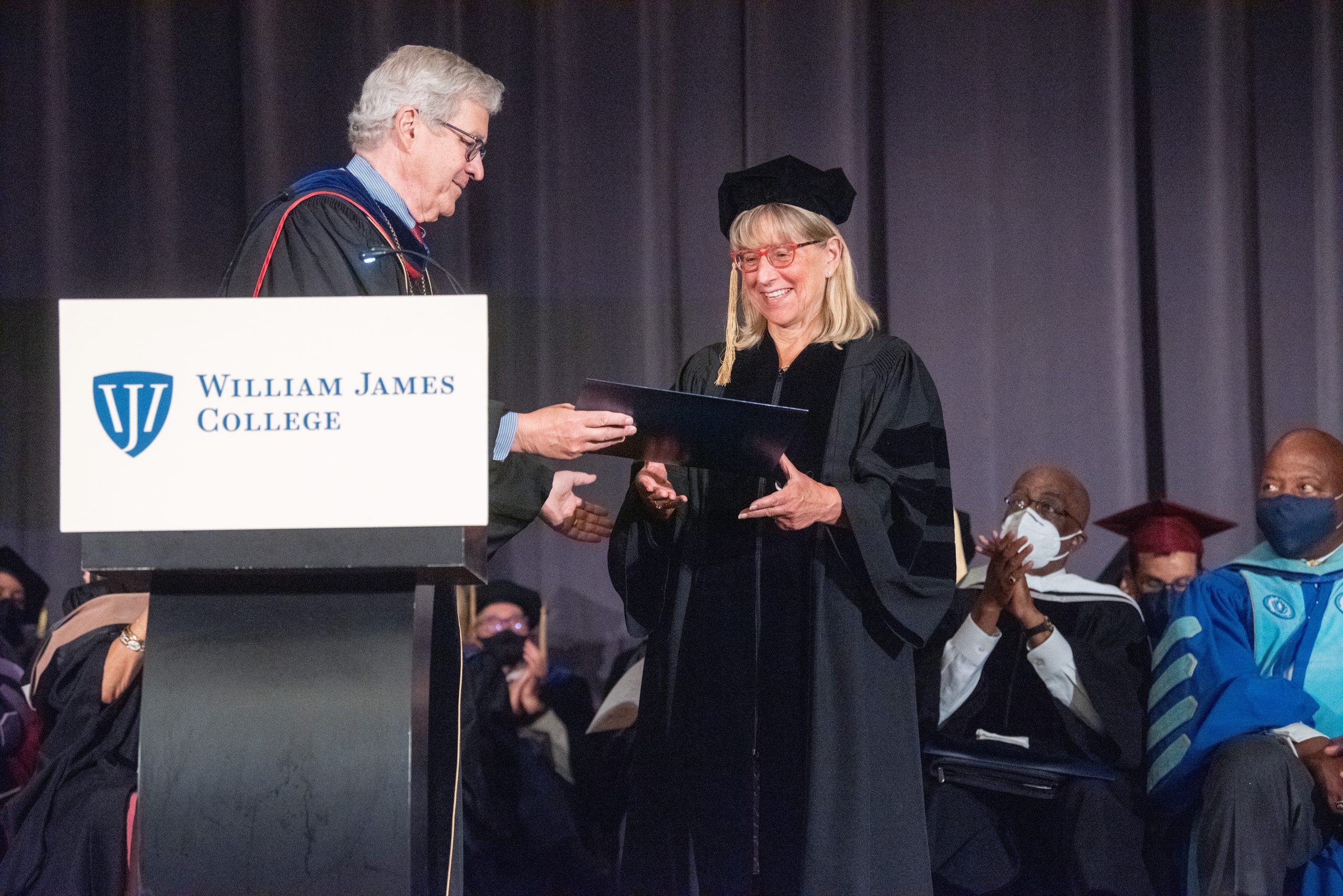 Senate Speaker Spilka Receives Honorary Degree From William James College