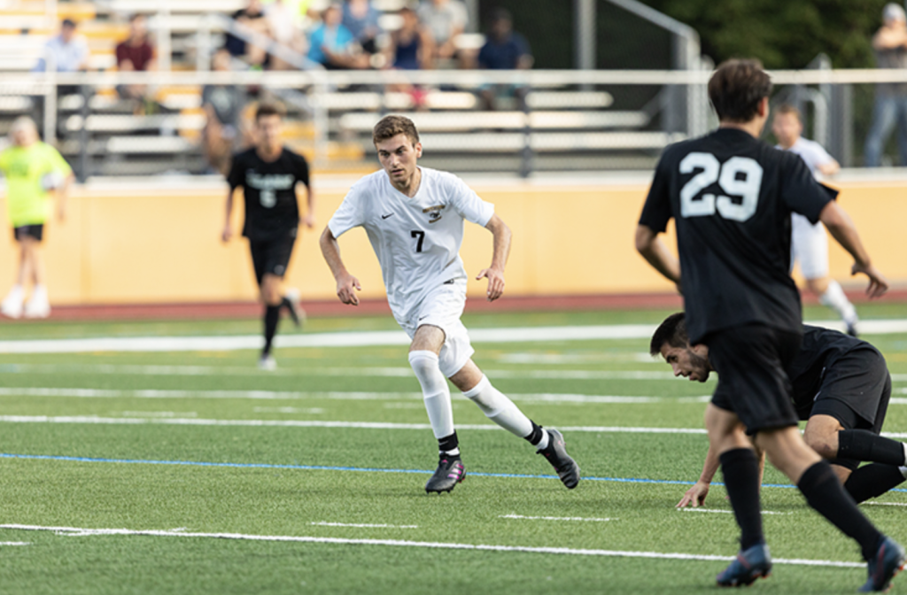 Nardizzi Scores Twice in Rams 5-5 Season Opener Draw