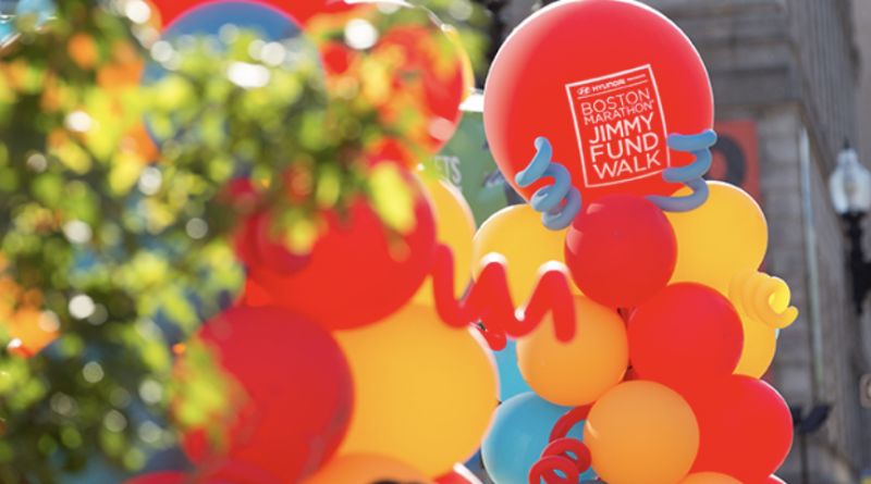 Jimmy Fund walk balloons 2022 courtesy graphic