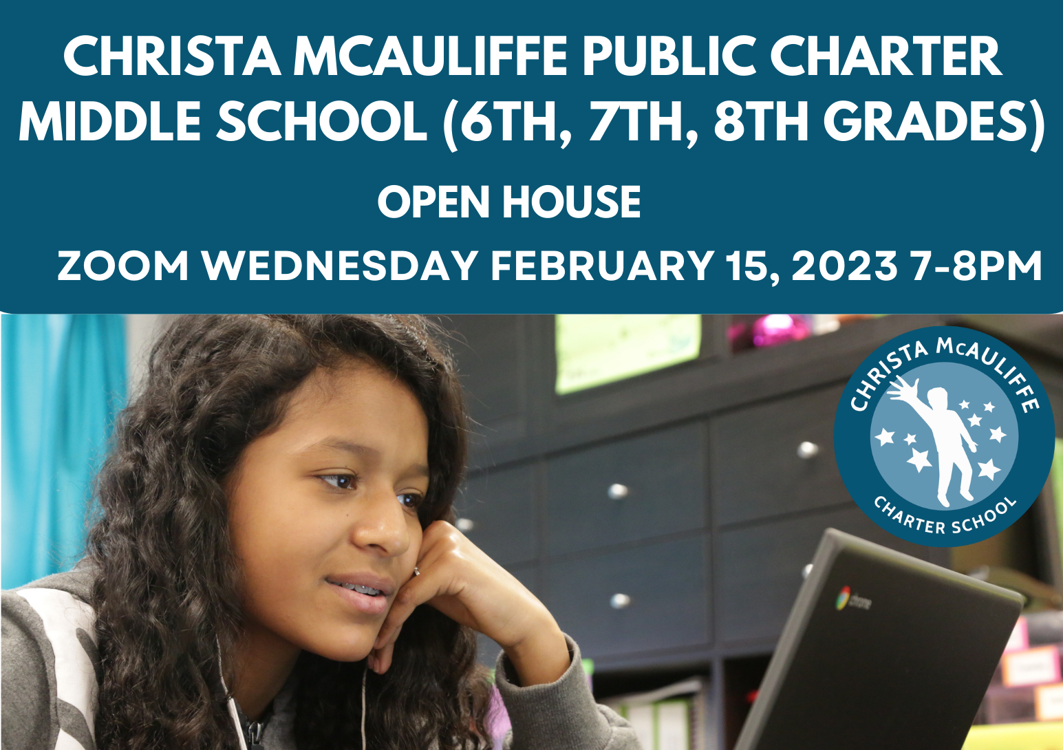 Christa McAuliffe Charter School Holding Open House February 15