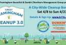 Keep Framingham Beautiful Announces Great Framingham Cleanup 3.0 in April