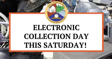 Ashland Electronic Recycling Day Saturday