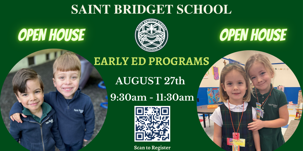 Saint Bridget School - Early Childhood Open House - Framingham Source