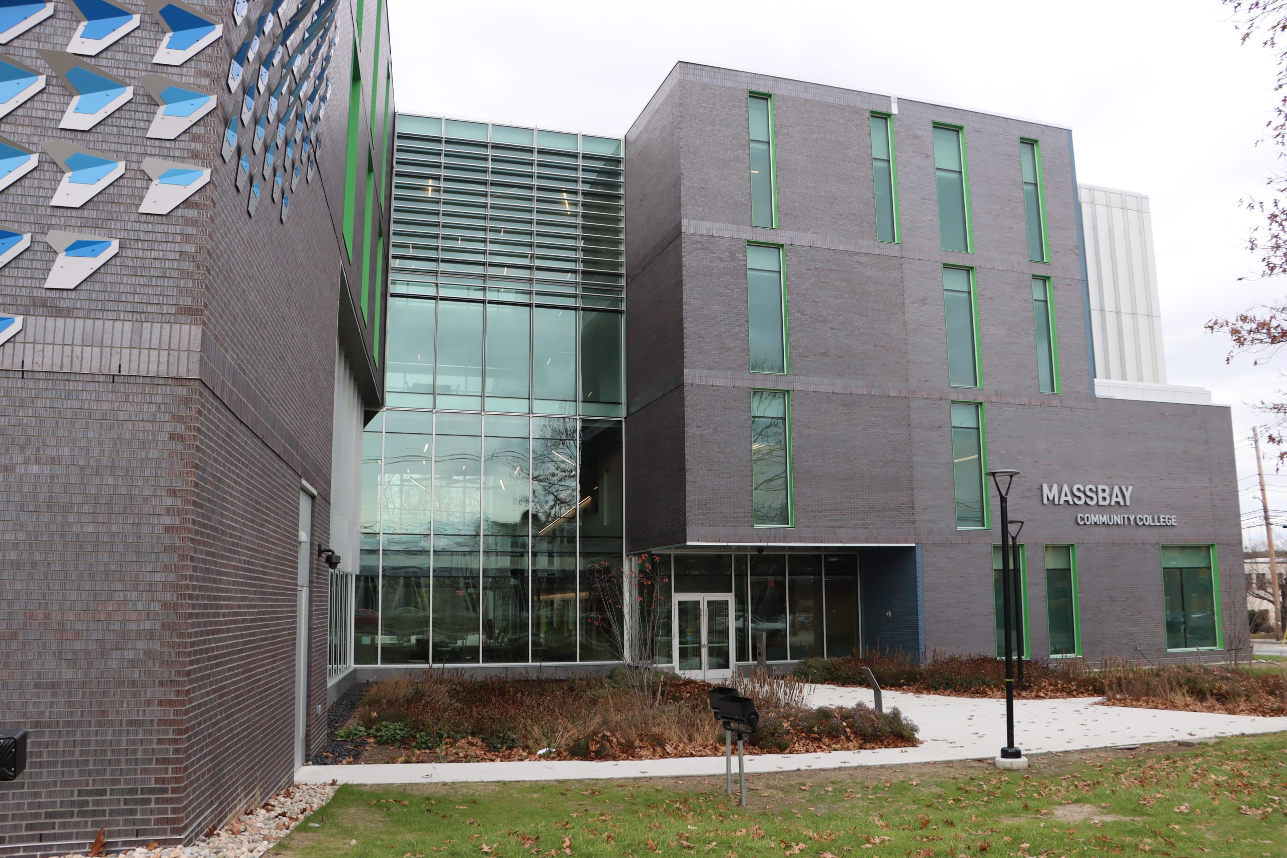 MassBay Community College Center for Health Sciences, Early Childhood, and Human Services, located at 490 Franklin Street, Framingham, MA, opened the doors to students in the spring 2024, Framingham, MA, December 2023