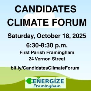 Time, date, and location of Candidates Climate Forum